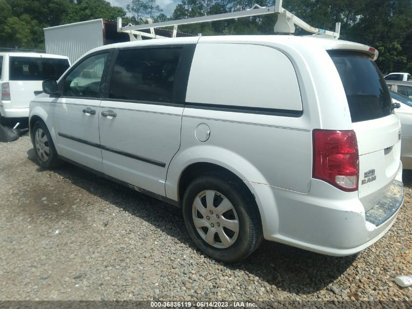 2015 RAM CARGO VAN TRADESMAN 2C4JRGAG6FR702062
