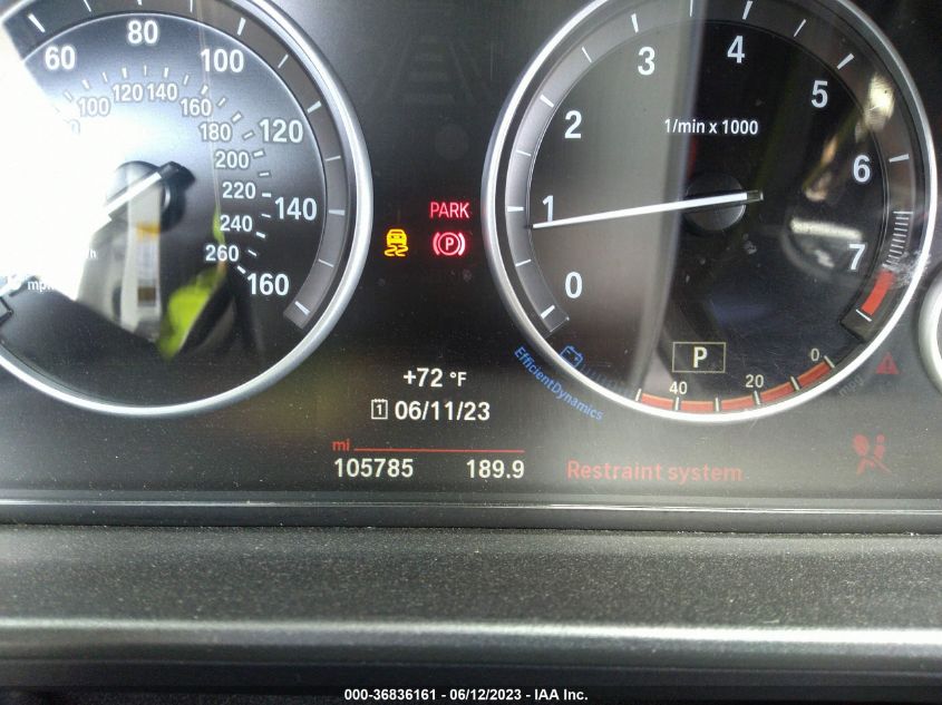 2016 BMW 5 SERIES 528I - WBA5A5C53GG349434