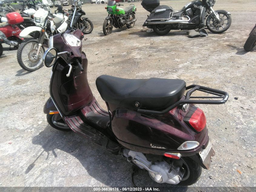 2006 VESPA LX 150 - ZAPM448F765003350