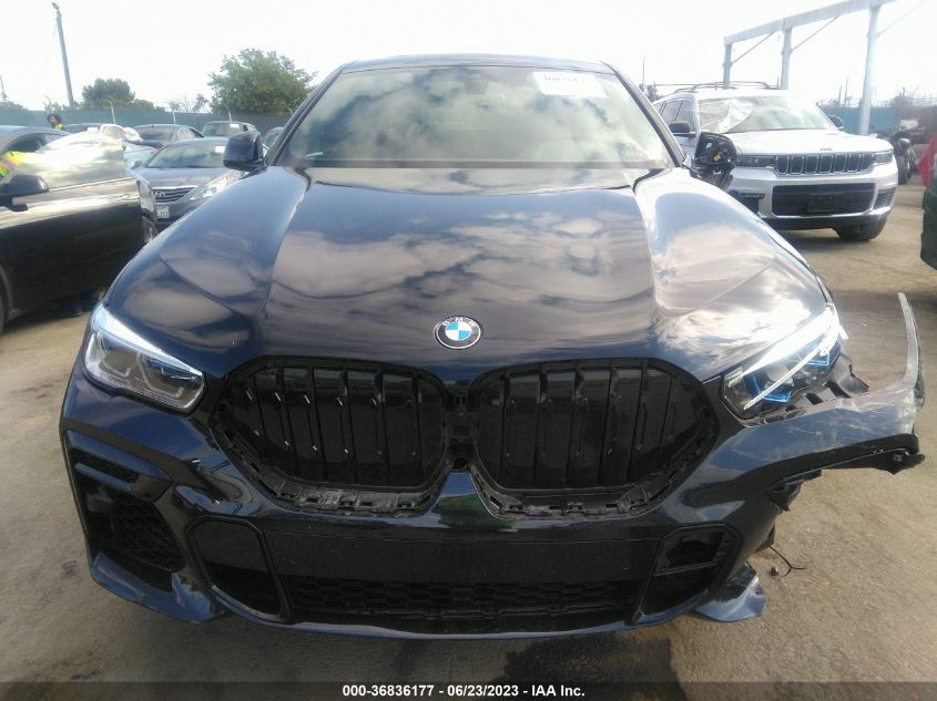 2022 BMW X6 XDRIVE40I - 5UXCY6C01N9N07642