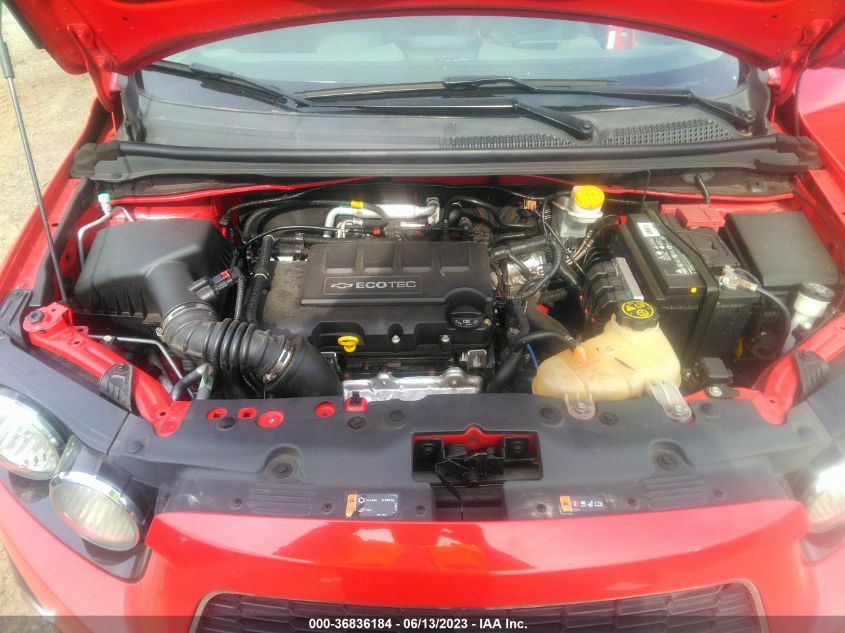 2013 CHEVROLET SONIC LTZ - 1G1JE5SB0D4233160