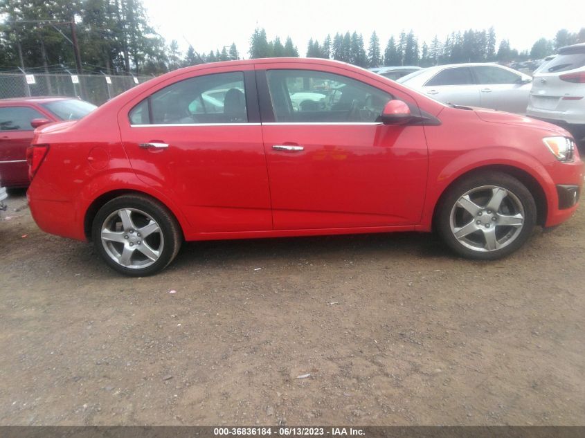 2013 CHEVROLET SONIC LTZ - 1G1JE5SB0D4233160