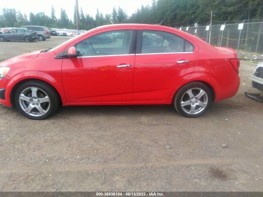 2013 CHEVROLET SONIC LTZ - 1G1JE5SB0D4233160