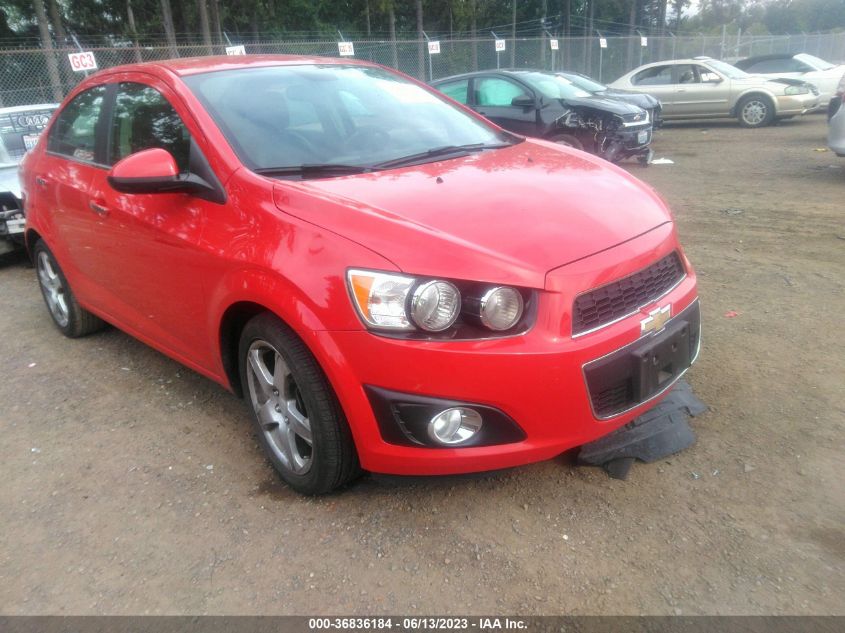 2013 CHEVROLET SONIC LTZ - 1G1JE5SB0D4233160