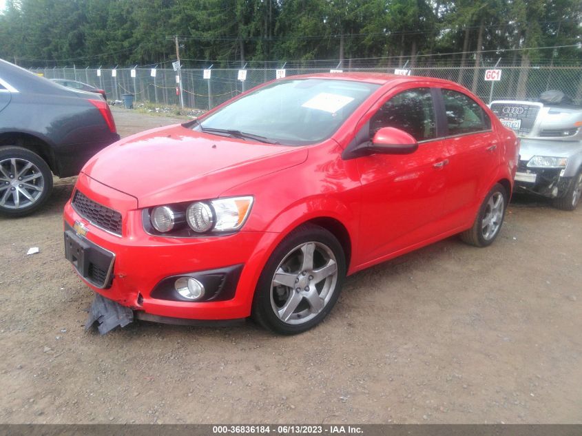 2013 CHEVROLET SONIC LTZ - 1G1JE5SB0D4233160