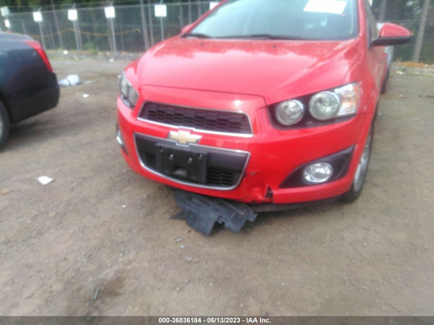 2013 CHEVROLET SONIC LTZ - 1G1JE5SB0D4233160