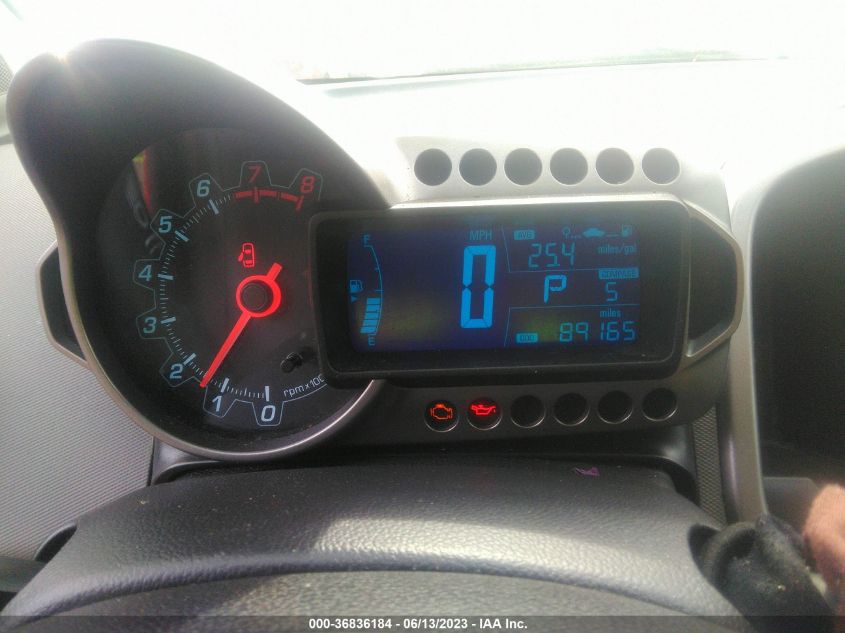 2013 CHEVROLET SONIC LTZ - 1G1JE5SB0D4233160