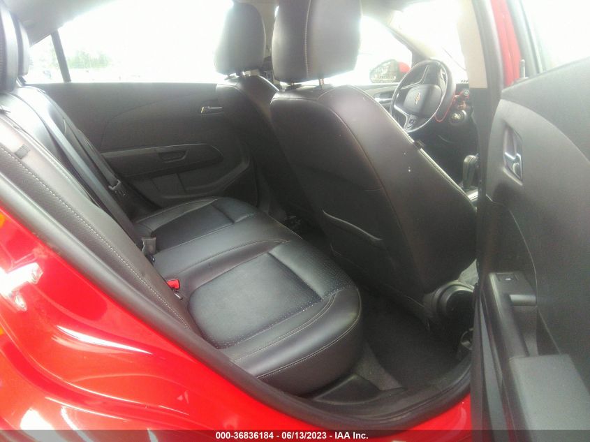 2013 CHEVROLET SONIC LTZ - 1G1JE5SB0D4233160