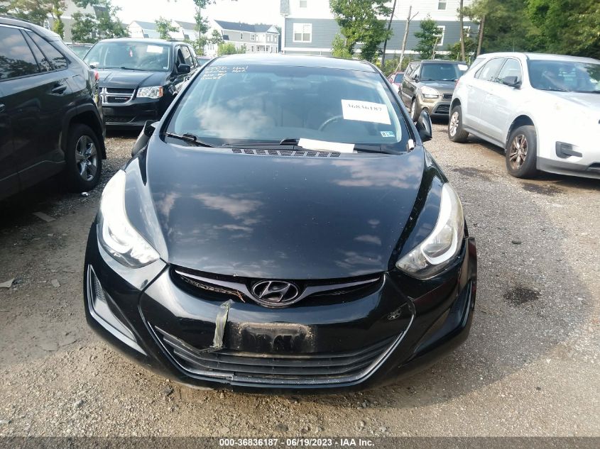 2016 HYUNDAI ELANTRA SE - 5NPDH4AE9GH713472