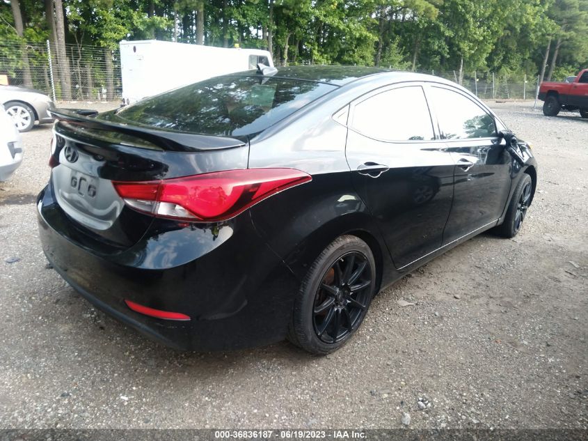 2016 HYUNDAI ELANTRA SE - 5NPDH4AE9GH713472