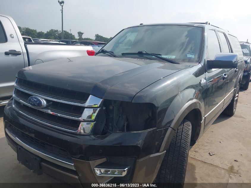 2015 FORD EXPEDITION EL XLT/KING RANCH - 1FMJK1HT3FEF37732