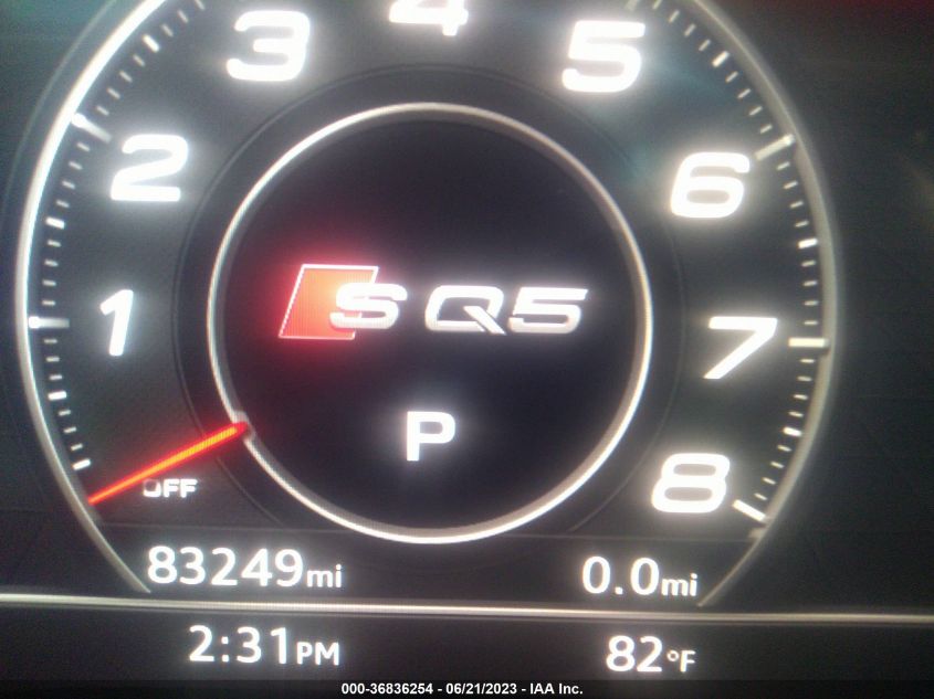 2018 AUDI SQ5 PREMIUM PLUS WA1A4AFYXJ2043501