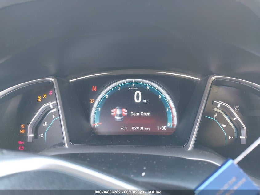 VIN 19XFC2F78JE014190 2018 HONDA CIVIC SEDAN EX