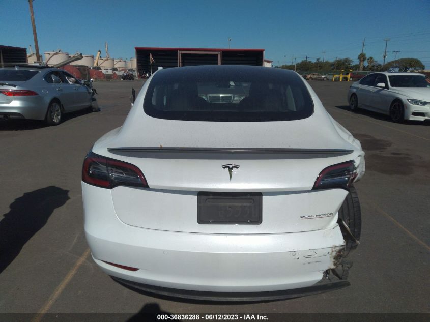 2018 TESLA MODEL 3 LONG RANGE - 5YJ3E1EB2JF083822