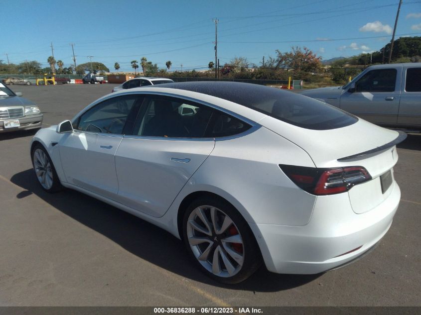 2018 TESLA MODEL 3 LONG RANGE - 5YJ3E1EB2JF083822