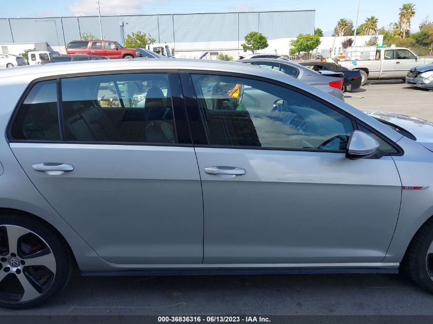 2015 VOLKSWAGEN GOLF GTI SE - 3VW4T7AU6FM007489