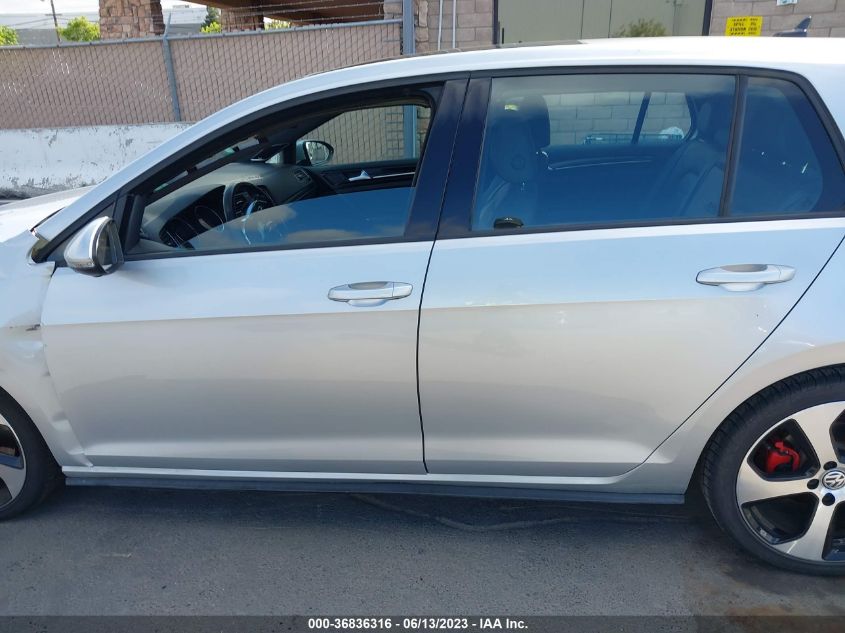 2015 VOLKSWAGEN GOLF GTI SE - 3VW4T7AU6FM007489