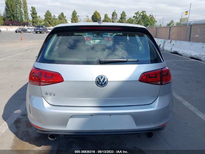 2015 VOLKSWAGEN GOLF GTI SE - 3VW4T7AU6FM007489