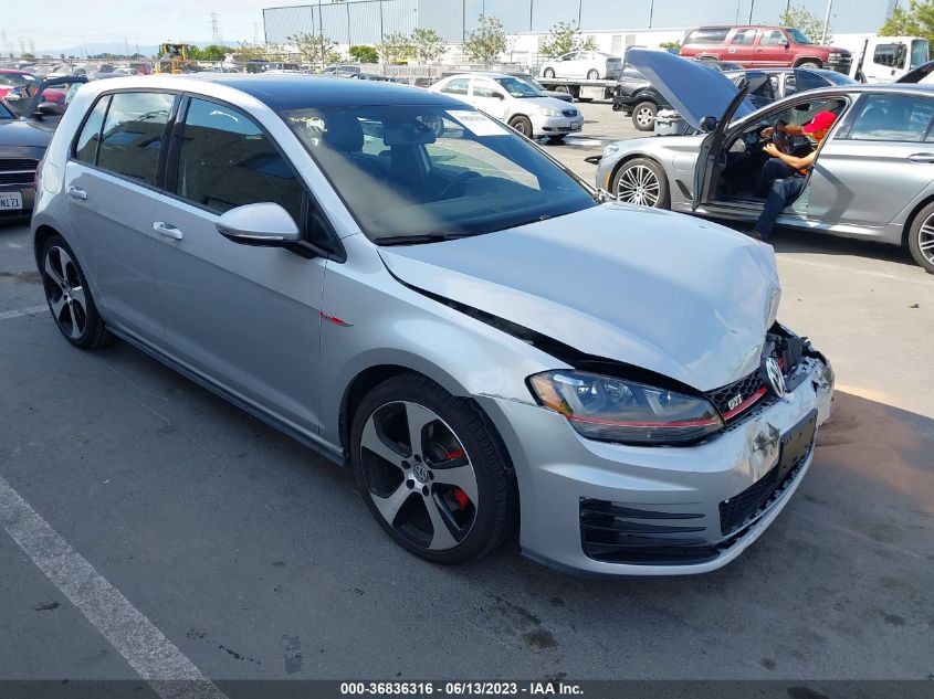 2015 VOLKSWAGEN GOLF GTI SE - 3VW4T7AU6FM007489