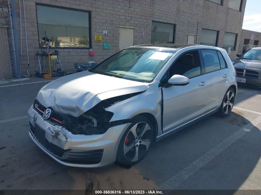 2015 VOLKSWAGEN GOLF GTI SE - 3VW4T7AU6FM007489