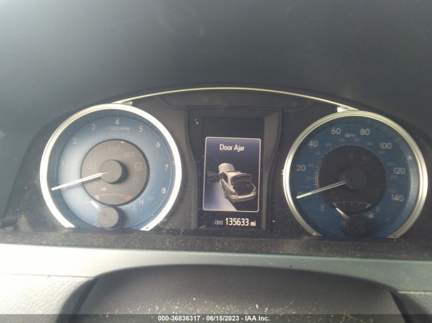 2015 TOYOTA CAMRY XLE/SE/LE/XSE - 4T4BF1FK1FR497293