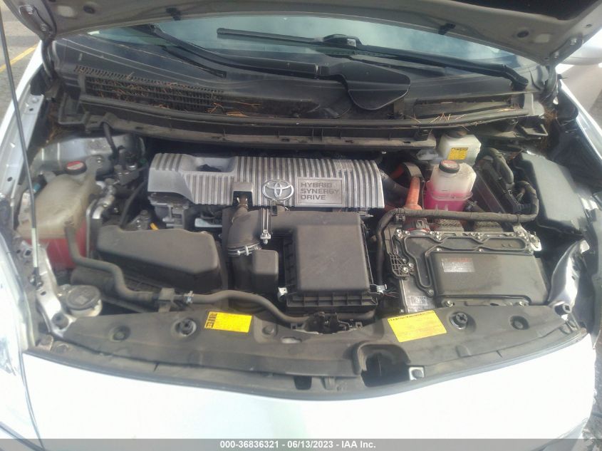 2014 TOYOTA PRIUS FOUR/FIVE/THREE/ONE/TWO - JTDKN3DU7E0374637