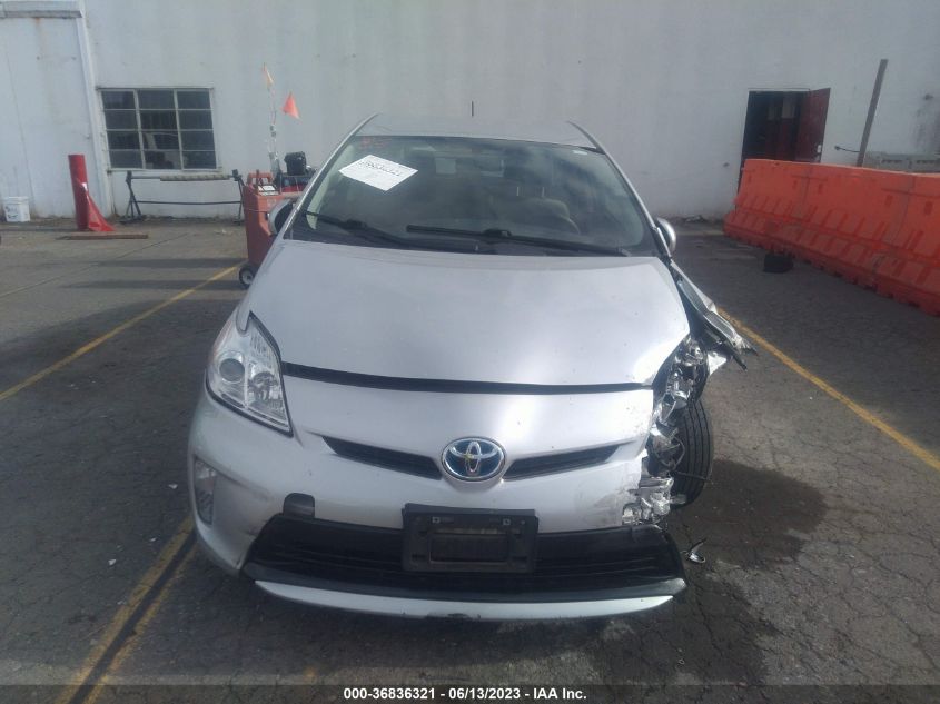 2014 TOYOTA PRIUS FOUR/FIVE/THREE/ONE/TWO - JTDKN3DU7E0374637