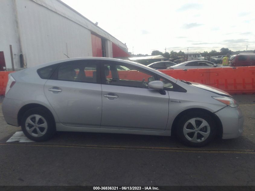 2014 TOYOTA PRIUS FOUR/FIVE/THREE/ONE/TWO - JTDKN3DU7E0374637