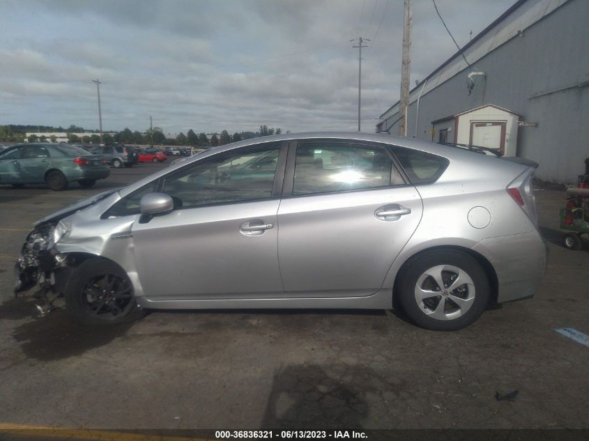 2014 TOYOTA PRIUS FOUR/FIVE/THREE/ONE/TWO - JTDKN3DU7E0374637