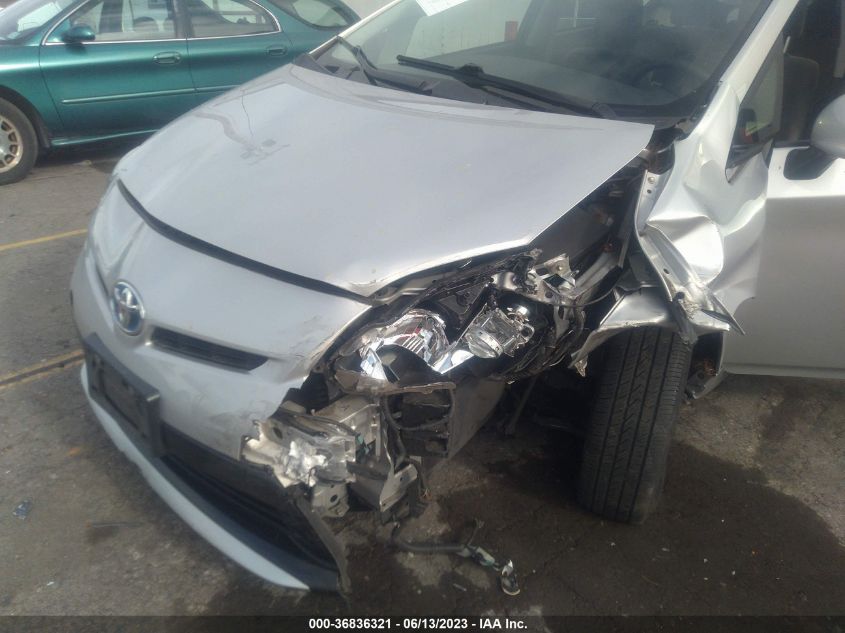2014 TOYOTA PRIUS FOUR/FIVE/THREE/ONE/TWO - JTDKN3DU7E0374637