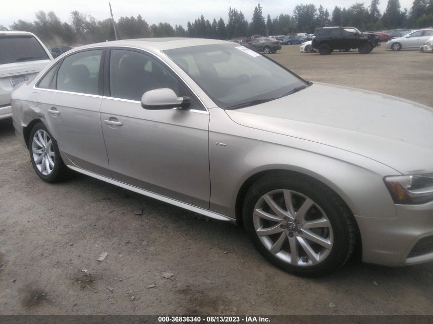 2014 AUDI A4 PREMIUM - WAUBFAFL6EN002163