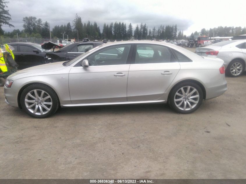 2014 AUDI A4 PREMIUM - WAUBFAFL6EN002163