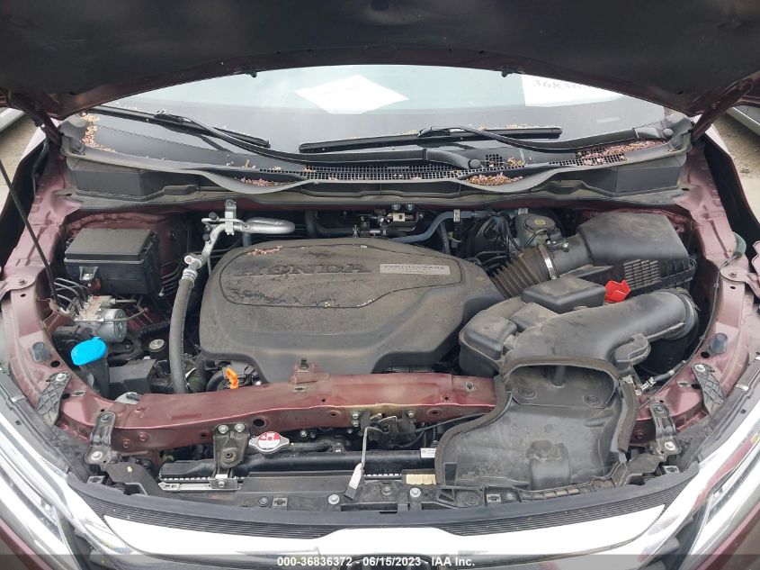 2018 HONDA ODYSSEY ELITE - 5FNRL6H94JB106586