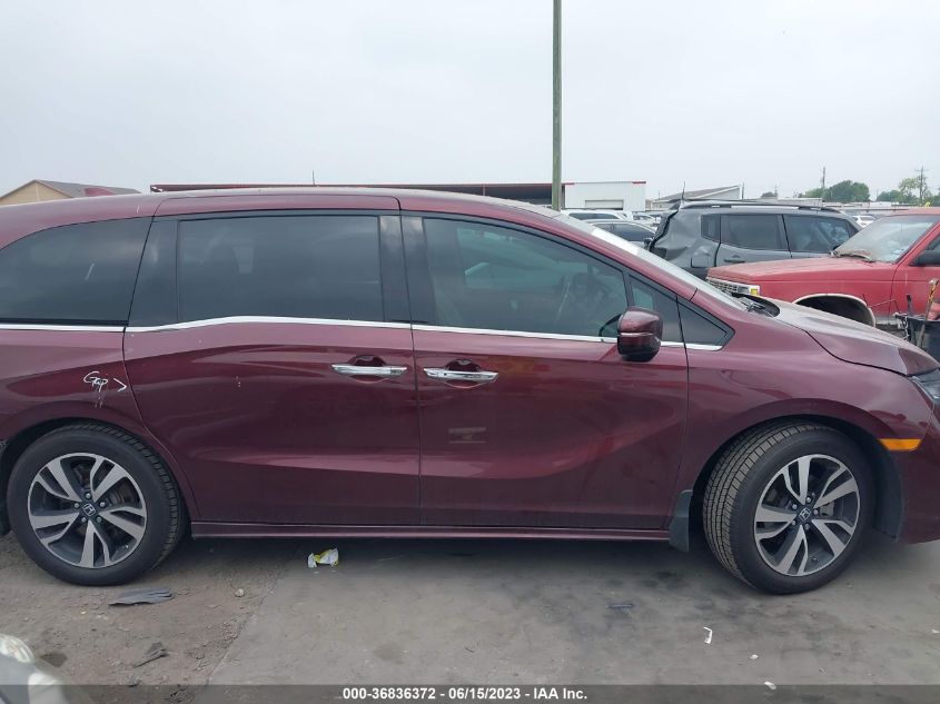 2018 HONDA ODYSSEY ELITE - 5FNRL6H94JB106586