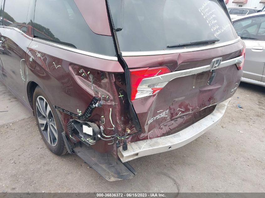 2018 HONDA ODYSSEY ELITE - 5FNRL6H94JB106586