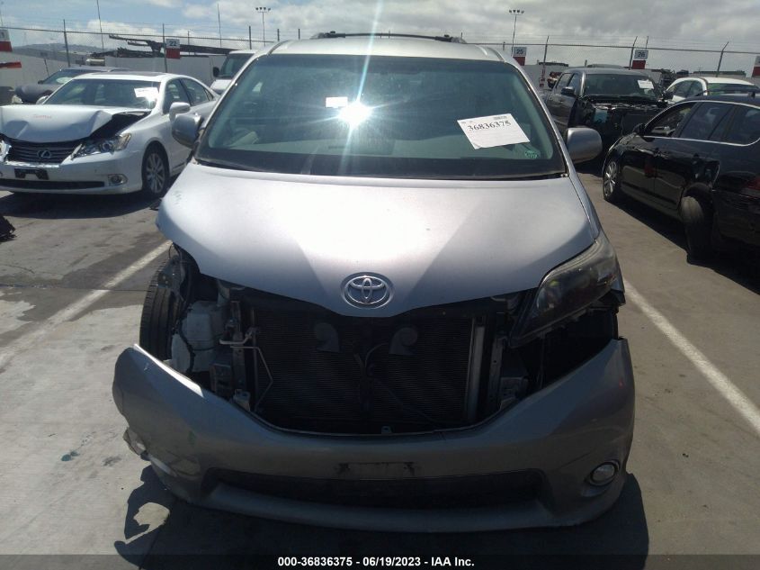 2013 TOYOTA SIENNA SE - 5TDXK3DC9DS361602