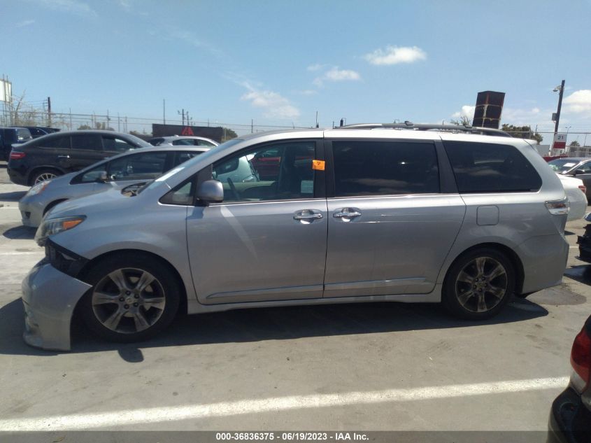 2013 TOYOTA SIENNA SE - 5TDXK3DC9DS361602