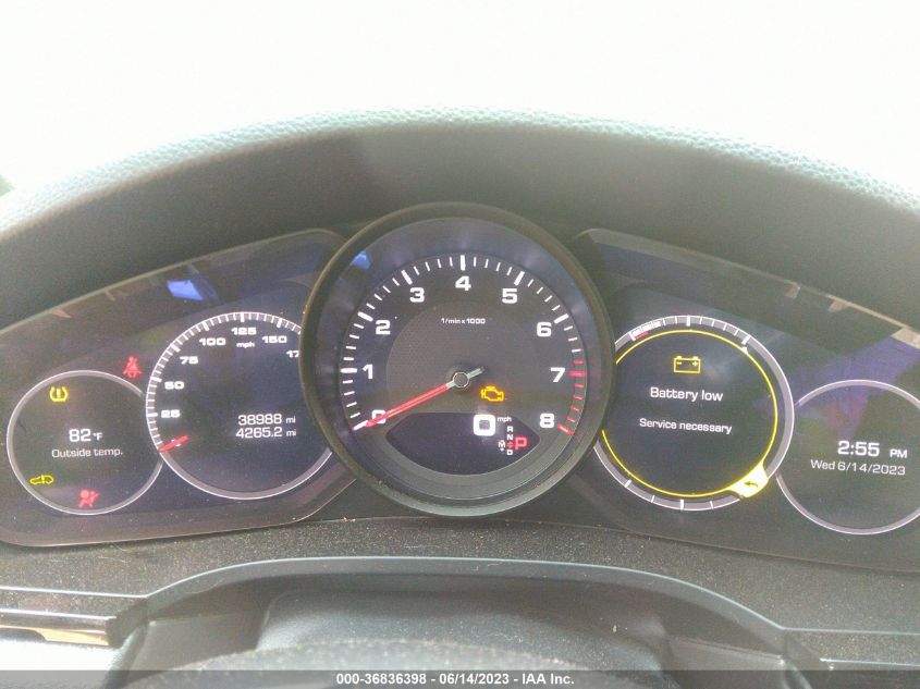2019 PORSCHE CAYENNE - WP1AA2AYXKDA04164
