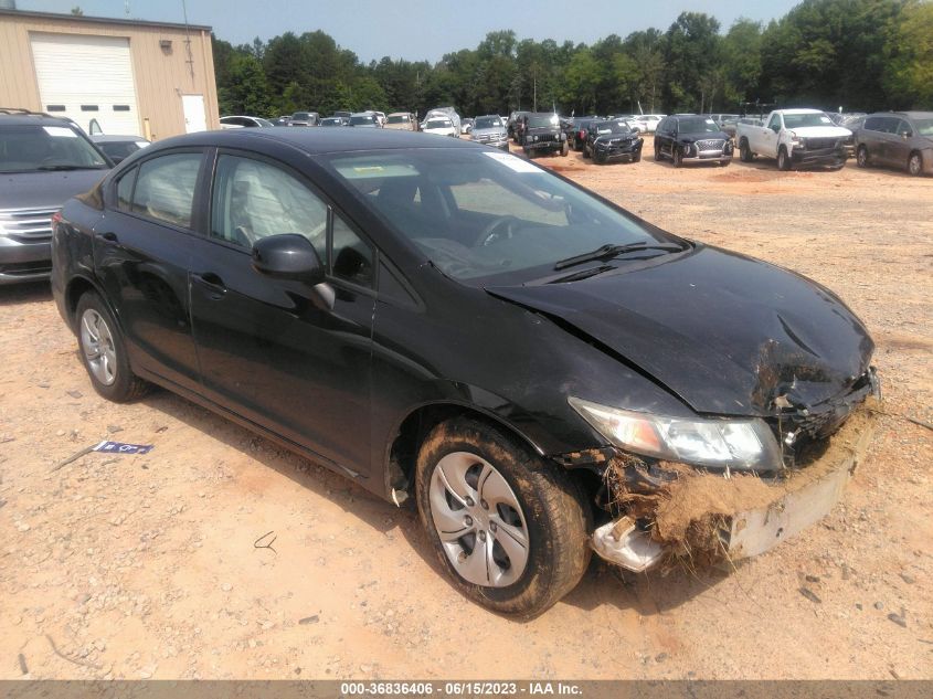 2013 HONDA CIVIC SDN LX - 19XFB2F54DE079527