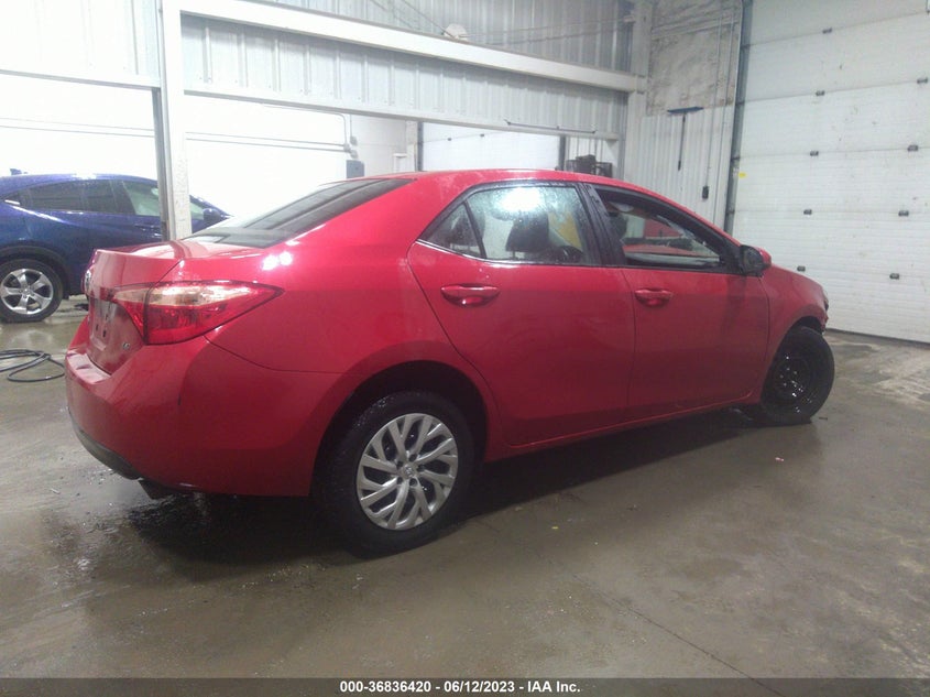 VIN 2T1BURHE4KC183235 2019 TOYOTA COROLLA LE