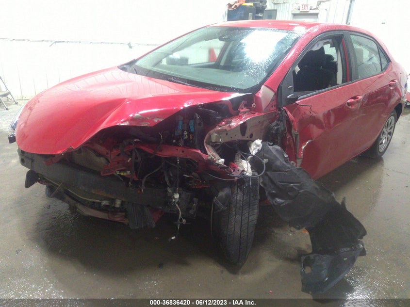 VIN 2T1BURHE4KC183235 2019 TOYOTA COROLLA LE