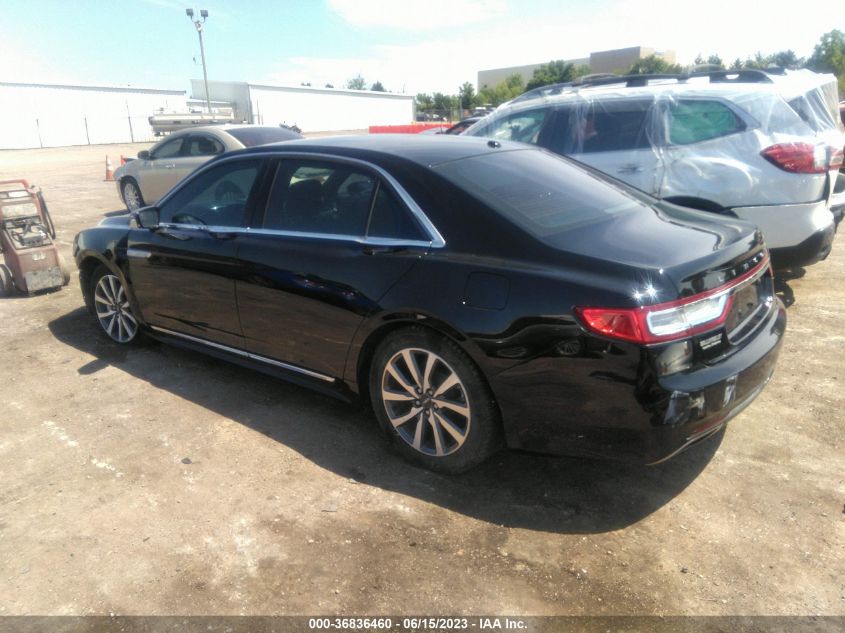 2017 LINCOLN CONTINENTAL PREMIERE 1LN6L9PK2H5631677