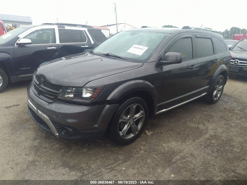 2017 DODGE JOURNEY CROSSROAD PLUS - 3C4PDDGG1HT618374