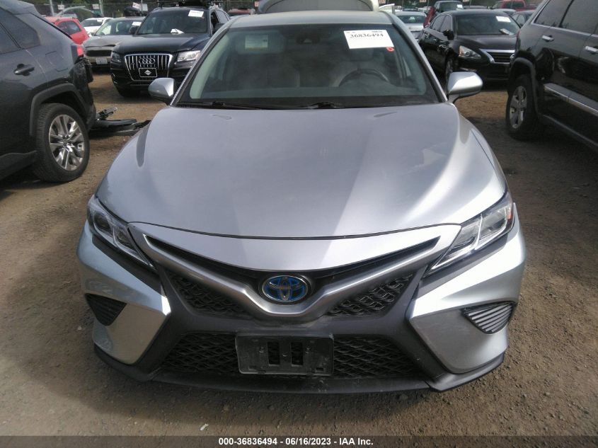 2019 TOYOTA CAMRY HYBRID - 4T1B21HK8KU520727