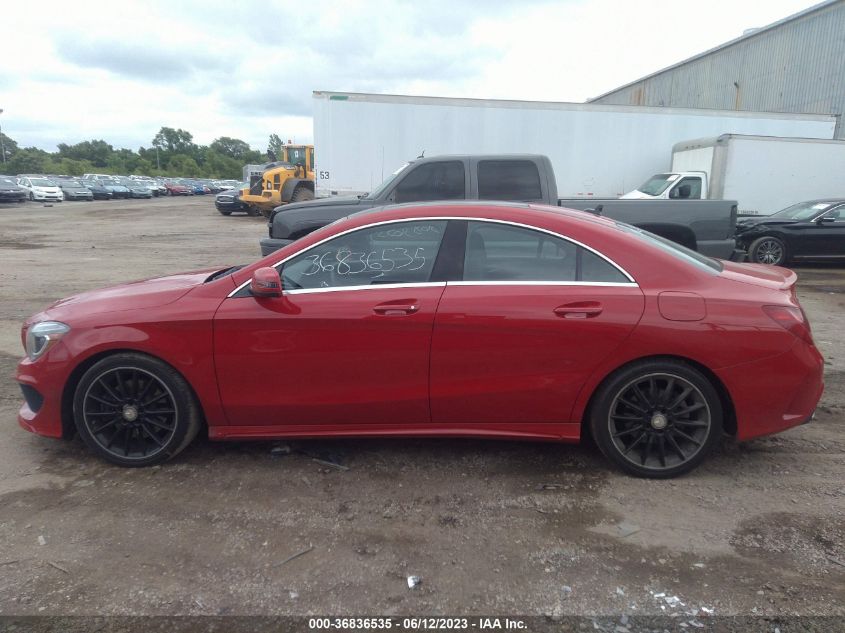 2014 MERCEDES-BENZ CLA-CLASS CLA 250 - WDDSJ4EB0EN132540