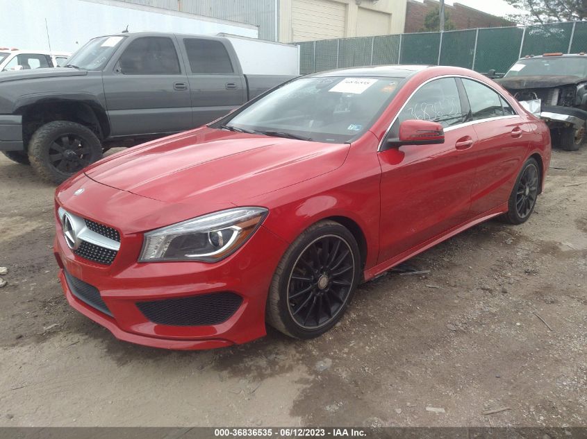 2014 MERCEDES-BENZ CLA-CLASS CLA 250 - WDDSJ4EB0EN132540
