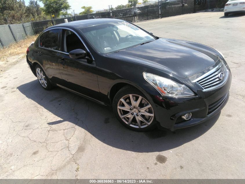 2013 INFINITI G37 SEDAN JOURNEY - JN1CV6AP7DM300858