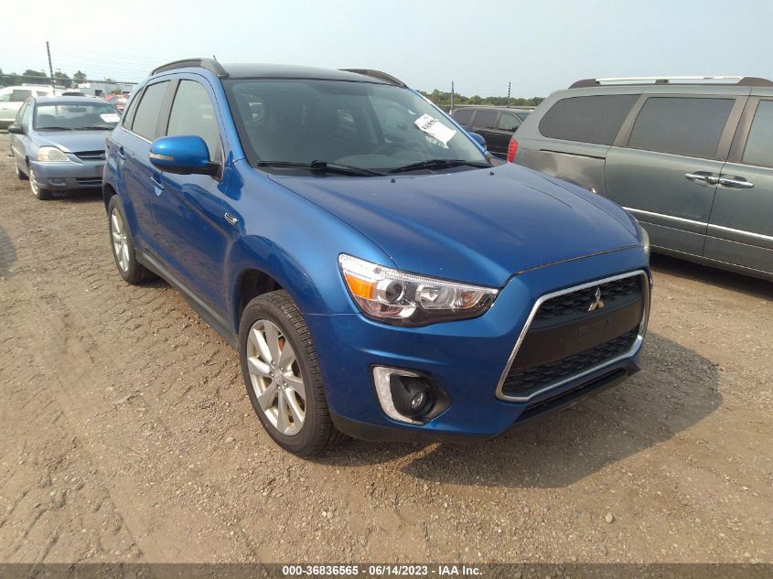 2015 MITSUBISHI OUTLANDER SPORT 2.4 GT - 4A4AR4AW1FE059762