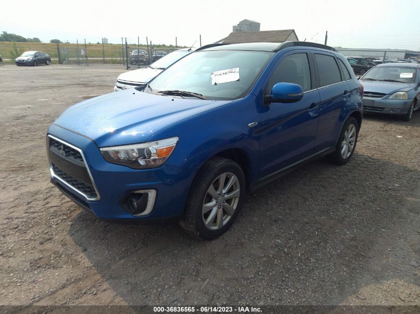 2015 MITSUBISHI OUTLANDER SPORT 2.4 GT - 4A4AR4AW1FE059762