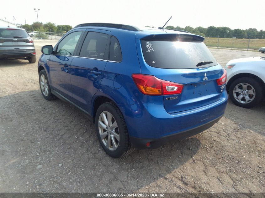 2015 MITSUBISHI OUTLANDER SPORT 2.4 GT - 4A4AR4AW1FE059762